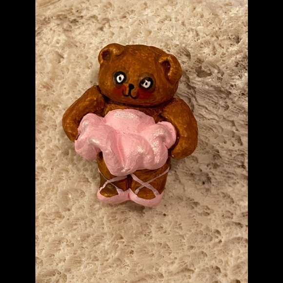 Ballerina Bear Earrings - Picture 1 of 5